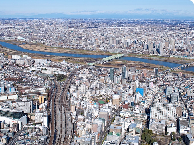 東京都北区赤羽街並み